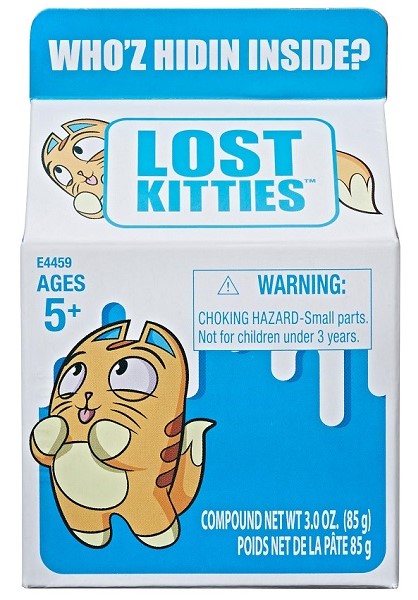 Игровой набор-сюрприз – Lost Kitties. 1 котенок, 2 аксессуара, наклейки  
